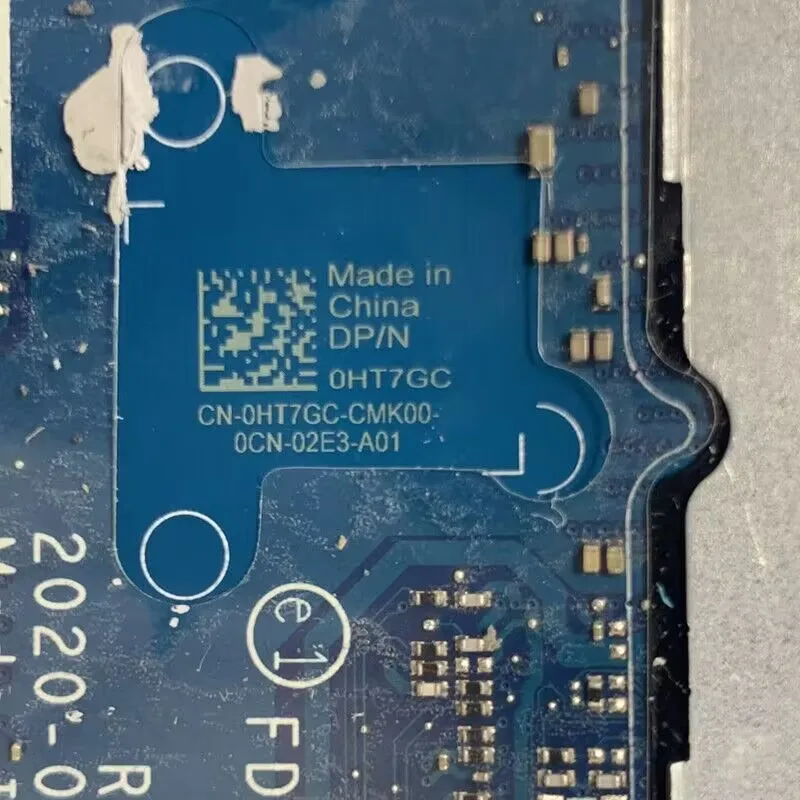 CN-0HT7GC 0HT7GC HT7GC Mainboard FDW50 LA-J381P With SRGKY I5-10210U CPU For Dell 5510 Laptop Motherboard 100% Fully Tested Good
CN-0HT7GC 0HT7GC HT7GC Mainboard FDW50 LA-J381P With SRGKY I5-10210U CPU For Dell 5510 Laptop Motherboard 100% Fully Tested Good