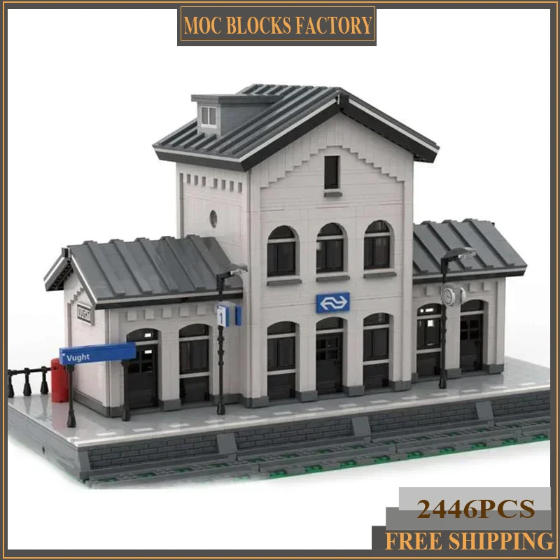 Vught Train Station Technology Modular Blocks Moc Building Bricks Street View Model Gifts Toys For Children DIY Sets Assembly
Vught Train Station Technology Modular Blocks Moc Building Bricks Street View Model Gifts Toys For Children DIY Sets Assembly
