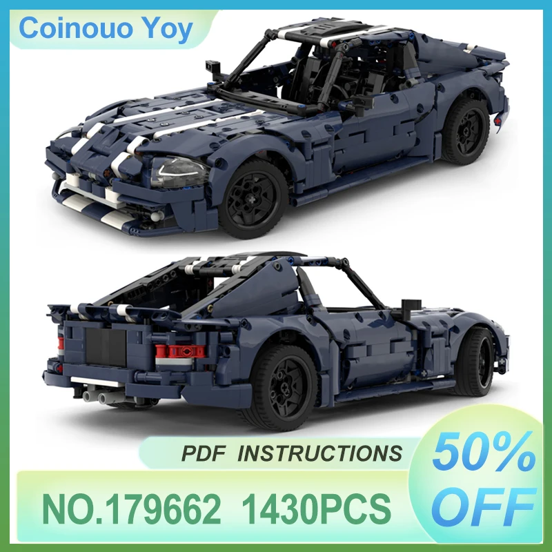 Imaginative MOC-179662 Technical New City Sport Speed Racing Building Block Model MOC Creative Puzzle DIY Toy Christmas Gift Boy
Imaginative MOC-179662 Technical New City Sport Speed Racing Building Block Model MOC Creative Puzzle DIY Toy Christmas Gift Boy