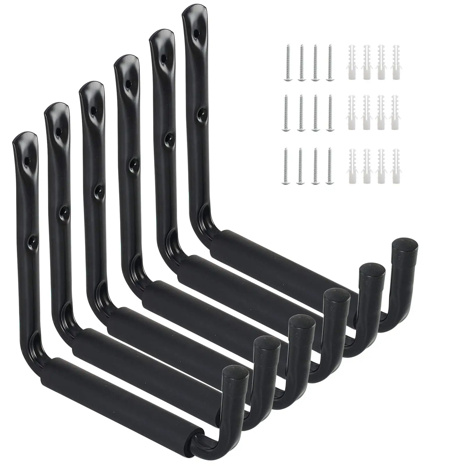 Heavy Duty Garage Storage Hooks 9 Inch Jumbo Arm Wall Mount Organizer For Ladder Tool Chair Hose Six Pack Black
Heavy Duty Garage Storage Hooks 9 Inch Jumbo Arm Wall Mount Organizer For Ladder Tool Chair Hose Six Pack Black