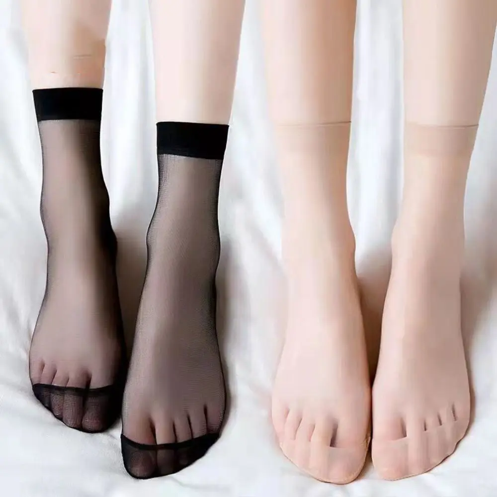 10Pairs Ultra-thin Transparent Tube Socks Nylon Mid-calf Women Invisible Socks Breathable Hosiery Crystal Silk Sheer Socks
10Pairs Ultra-thin Transparent Tube Socks Nylon Mid-calf Women Invisible Socks Breathable Hosiery Crystal Silk Sheer Socks