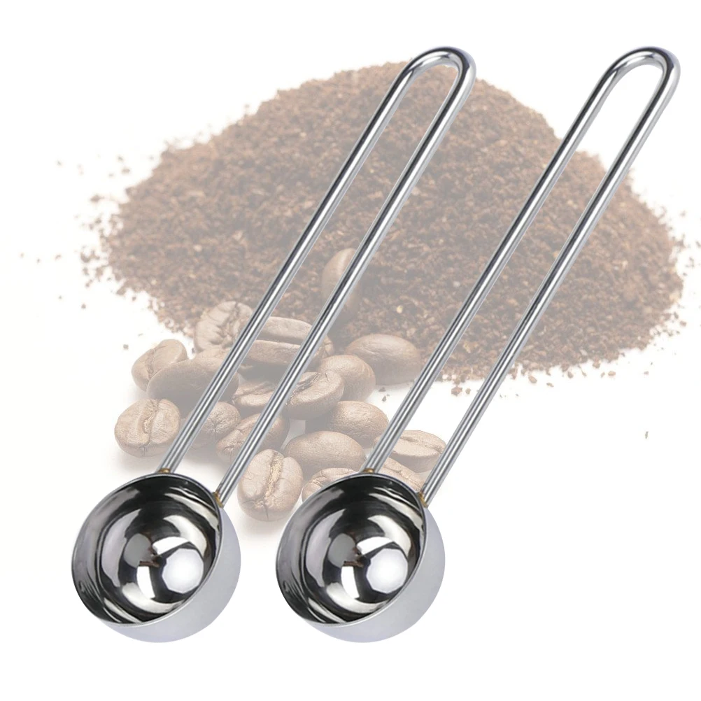 2pcs Coffee Spoon Stainless Steel Stainless Steel Measuring Spoons Kitchen Spice Milk Powder Beans Scoop Dry Liquid Ingredients
2pcs Coffee Spoon Stainless Steel Stainless Steel Measuring Spoons Kitchen Spice Milk Powder Beans Scoop Dry Liquid Ingredients
