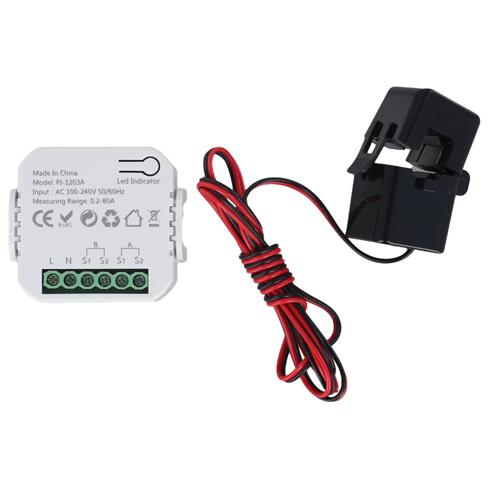 Industrial Power Monitoring 0.2-80A Current Range Energy Monitor Bidirectional Power Monitor Real-time Monitoring
Industrial Power Monitoring 0.2-80A Current Range Energy Monitor Bidirectional Power Monitor Real-time Monitoring