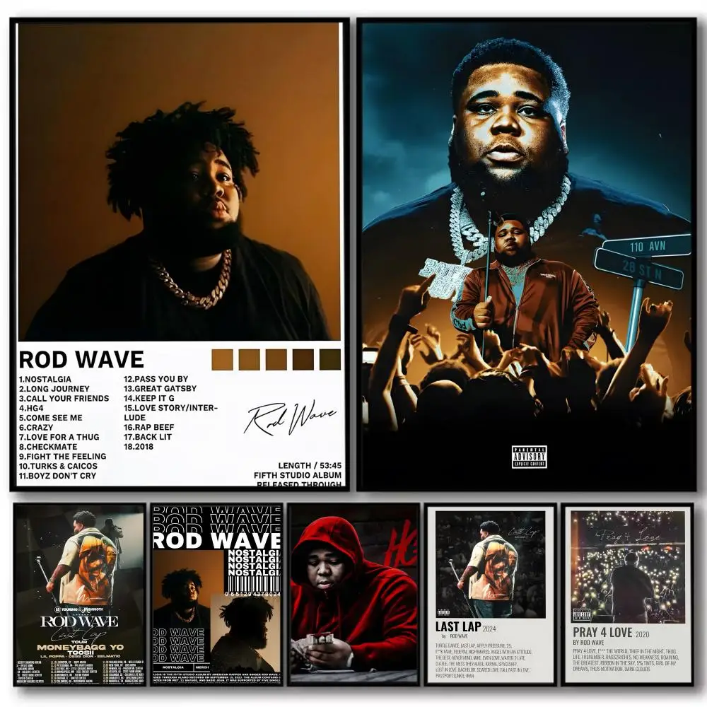 Rapper R-rod Wave Painting Calligraphy High-Quality Cotton Canvas Poster Wall Art for Living Room Modern Home Decoration
Rapper R-rod Wave Painting Calligraphy High-Quality Cotton Canvas Poster Wall Art for Living Room Modern Home Decoration