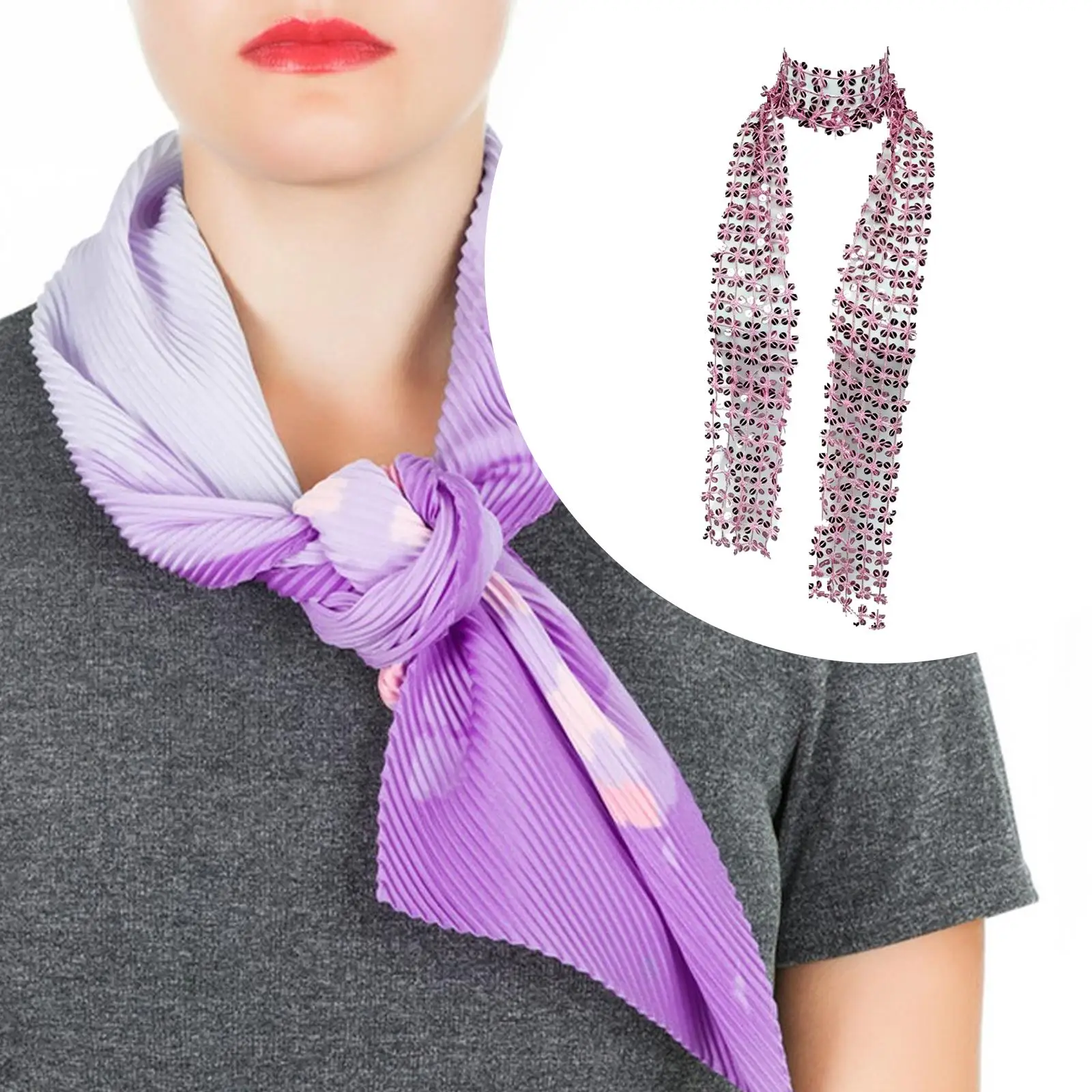 Ladies Sequins Scarf Glitter Belly Dance Waist Belt Comfort Long Skinny Sparkle Tie Neckerchief for Club Daily Beach Swimwear
Ladies Sequins Scarf Glitter Belly Dance Waist Belt Comfort Long Skinny Sparkle Tie Neckerchief for Club Daily Beach Swimwear