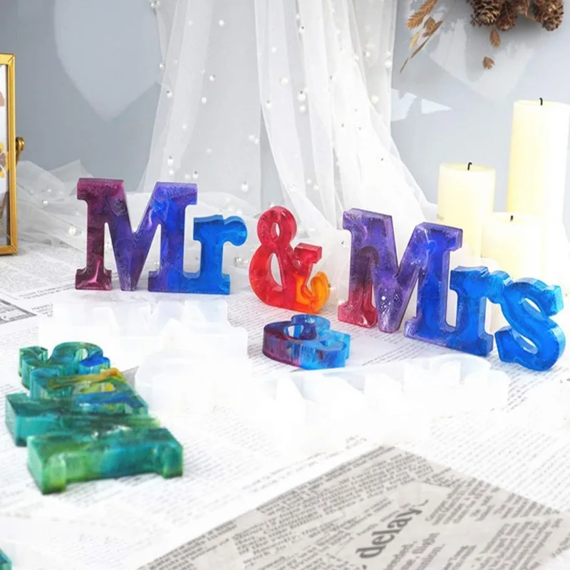 Новейшие модели 2026 года: силиконовые формы MR & MRS для эпоксидной смолы, формы для DIY декора рабочего стола/комнаты/стола.
Новейшие модели 2026 года: силиконовые формы MR & MRS для эпоксидной смолы, формы для DIY декора рабочего стола/комнаты/стола.