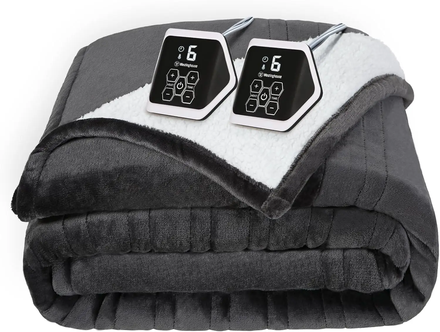 Электрическое одеяло King Size, мягкое фланелевое с начесом, 10 уровней нагрева, автоматическое отключение, быстрый нагрев, можно стирать в машине
Электрическое одеяло King Size, мягкое фланелевое с начесом, 10 уровней нагрева, автоматическое отключение, быстрый нагрев, можно стирать в машине