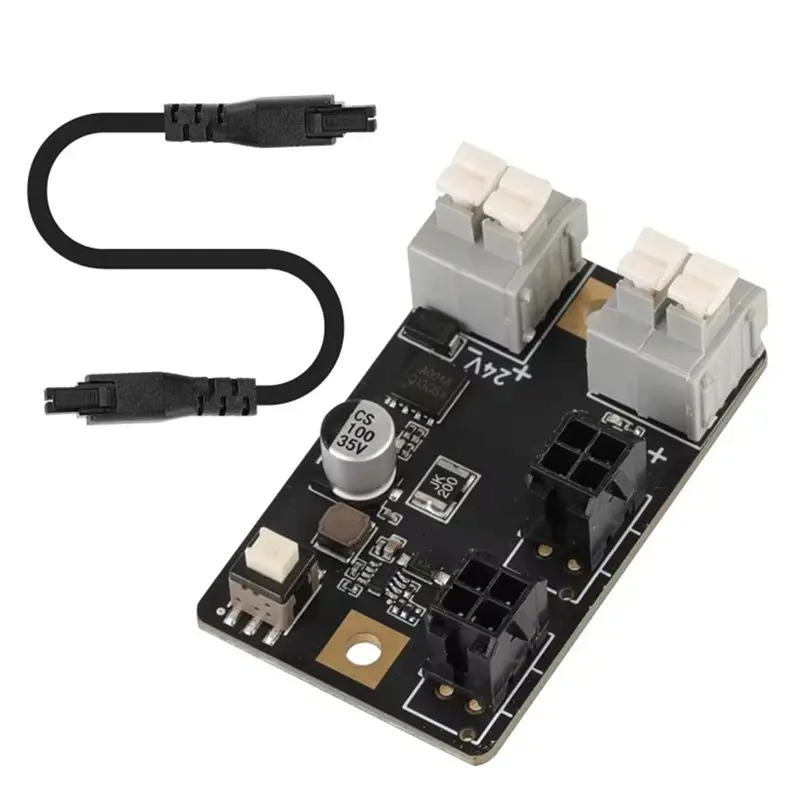 ABBG-Power Adapter Board For Upgrade For Bambu Lab X1 X1C P1P P1S Voron Blv 3D Printer Use
ABBG-Power Adapter Board For Upgrade For Bambu Lab X1 X1C P1P P1S Voron Blv 3D Printer Use