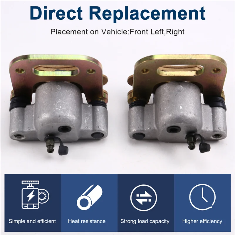 Efficient 1Pair Motorcycle Hydraulic Front Brake Calipers For Xplorer 400L, 500 Magnum 425, 4X4, 6X6 Models
Efficient 1Pair Motorcycle Hydraulic Front Brake Calipers For Xplorer 400L, 500 Magnum 425, 4X4, 6X6 Models
