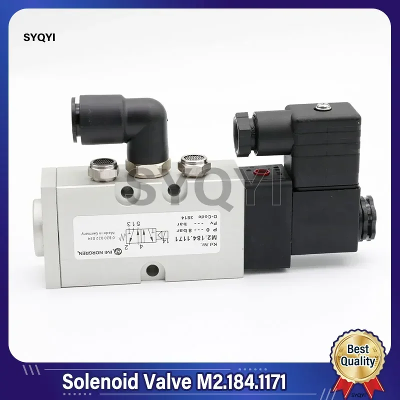 1 Pcs Best Quality Printing SM52 Heidelberg Solenoid Valve M2.184.1171 For SM74 SM102 Machine Parts
1 Pcs Best Quality Printing SM52 Heidelberg Solenoid Valve M2.184.1171 For SM74 SM102 Machine Parts