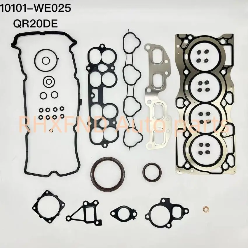 Engine Complete Full Gasket Set Kit QR20 QR20DE 10101-8H726 For Nissan X-Trail T30 Primera Teana Wingroad Avenir Prairie 2.0L
Engine Complete Full Gasket Set Kit QR20 QR20DE 10101-8H726 For Nissan X-Trail T30 Primera Teana Wingroad Avenir Prairie 2.0L