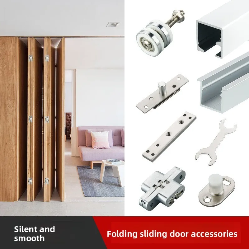 Folding Door Hardware Accessories Hanging Rail Pulley Track Full Set of Sliding Door Accessories Partition Door Universal Crane
Folding Door Hardware Accessories Hanging Rail Pulley Track Full Set of Sliding Door Accessories Partition Door Universal Crane