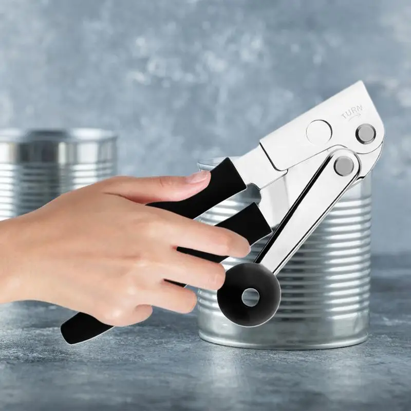 Handheld Can Opener Hand Crank Kitchen Can Opener Comfortable Handle Multifunctional Stainless Steel Opener For Kitchen Camping
Handheld Can Opener Hand Crank Kitchen Can Opener Comfortable Handle Multifunctional Stainless Steel Opener For Kitchen Camping