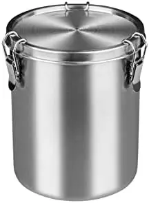 Контейнер для кофе Tanjiae из нержавеющей стали, 56 унций – Герметичное хранение продуктов для бобов, сахара, чая – Сохранение свежести
Контейнер для кофе Tanjiae из нержавеющей стали, 56 унций – Герметичное хранение продуктов для бобов, сахара, чая – Сохранение свежести