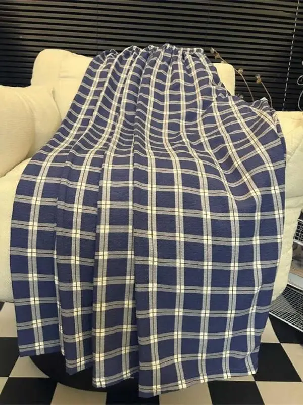 plus Size 300 Pounds Retro Plaid Casual Pants Women's High Waist Loose Drapey Wide Leg Lazy Home Sleep Trousers Polyester Fiber
plus Size 300 Pounds Retro Plaid Casual Pants Women's High Waist Loose Drapey Wide Leg Lazy Home Sleep Trousers Polyester Fiber