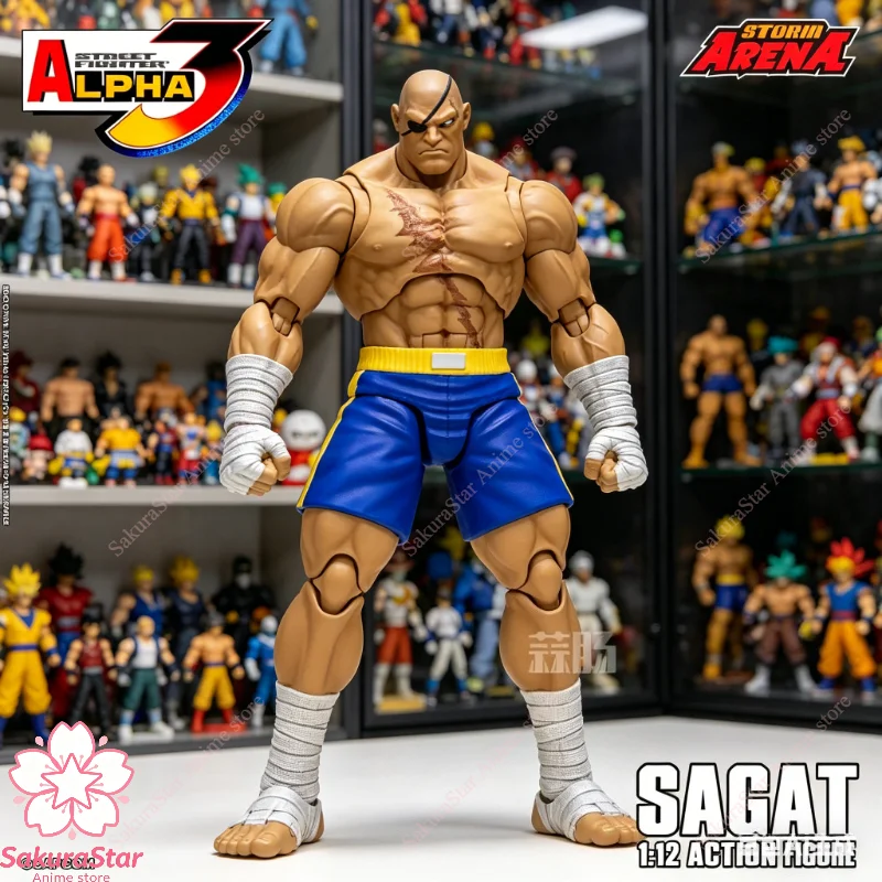 【In Stock】Storm Toys ST Sagat Street Fighter Alpha 3 Collectible Movable Anime Action Figure Model Gift Toy
【In Stock】Storm Toys ST Sagat Street Fighter Alpha 3 Collectible Movable Anime Action Figure Model Gift Toy