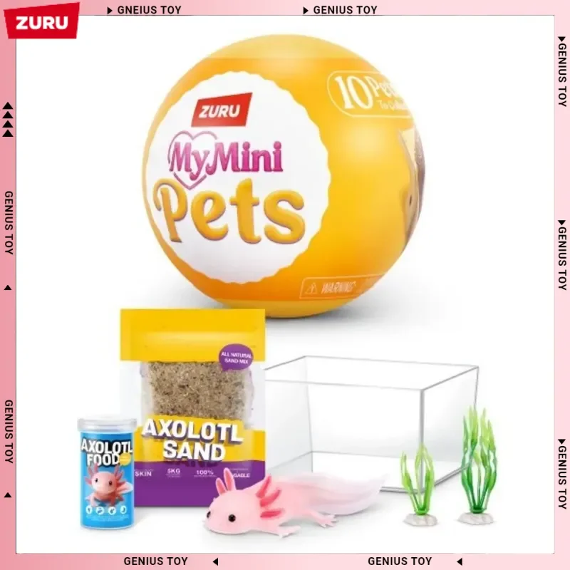 ZURU My Mini Pets Blind Box Collectible Hedgehog Figurine Toy With Play Accessories For Collectors Pet Enthusiasts Surprise Ball
ZURU My Mini Pets Blind Box Collectible Hedgehog Figurine Toy With Play Accessories For Collectors Pet Enthusiasts Surprise Ball
