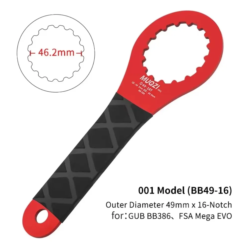 39/41/44/46/49/52mm BB Wrench Alluminum Alloy Soft Grib Bottom Brackets Wrench Durable Repair Tool Bottom Bracket Tool MTB Bike
39/41/44/46/49/52mm BB Wrench Alluminum Alloy Soft Grib Bottom Brackets Wrench Durable Repair Tool Bottom Bracket Tool MTB Bike