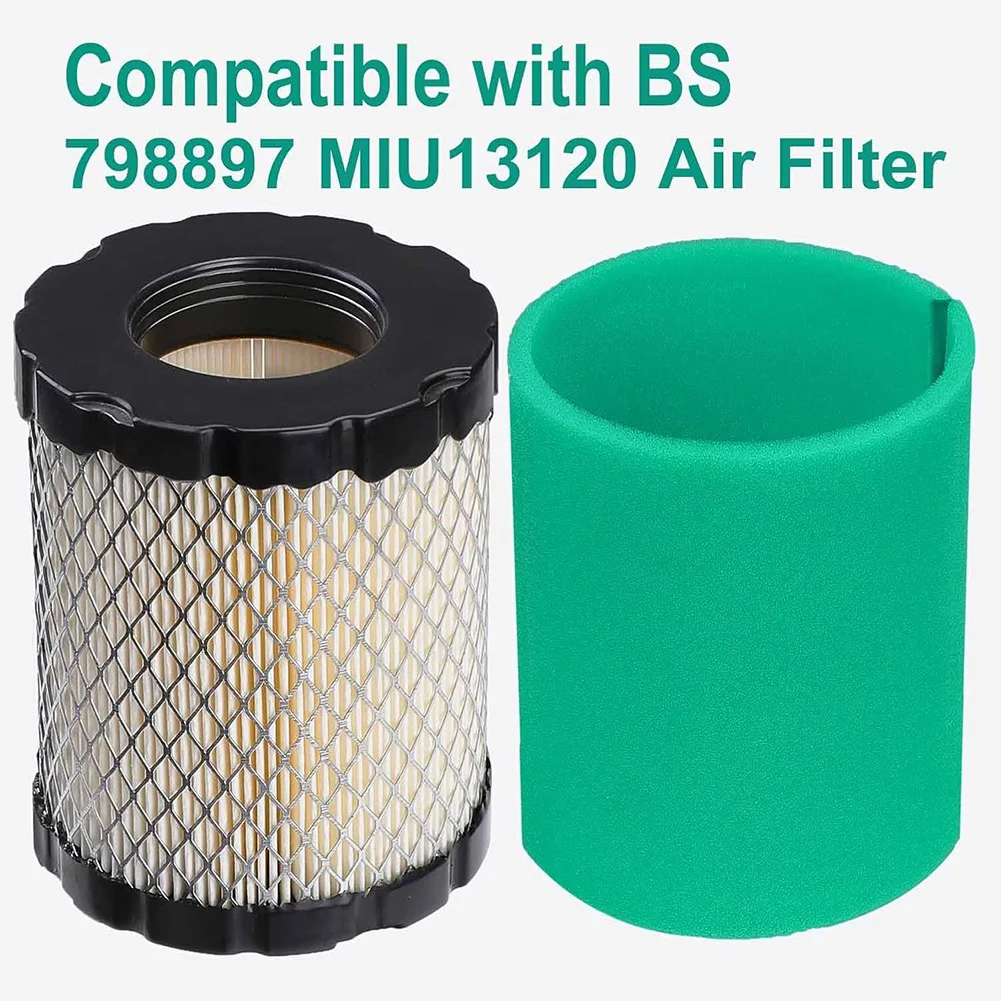 2 Pack 798897 Air Filter Set For BS-44Q977 And MIU13120 Models Lawn Mowers Engines Effectively Filter Dust And Debris
2 Pack 798897 Air Filter Set For BS-44Q977 And MIU13120 Models Lawn Mowers Engines Effectively Filter Dust And Debris
