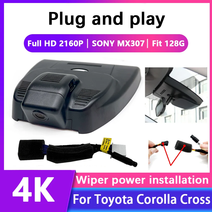 Видеорегистратор 4K для Toyota Corolla Cross 2023, Автомобильный видеорегистратор высокого качества, видеорегистратор, оригинальный видеорегистратор
Видеорегистратор 4K для Toyota Corolla Cross 2023, Автомобильный видеорегистратор высокого качества, видеорегистратор, оригинальный видеорегистратор