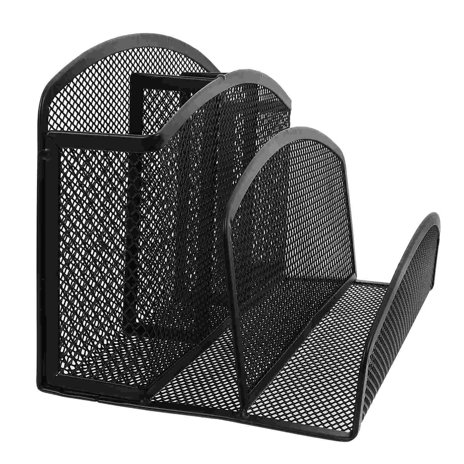 Pen Holder Vertical Mesh Desk File Desktop Mail Storage Office Black Organizer Folder for Wire Rack Manager
Pen Holder Vertical Mesh Desk File Desktop Mail Storage Office Black Organizer Folder for Wire Rack Manager