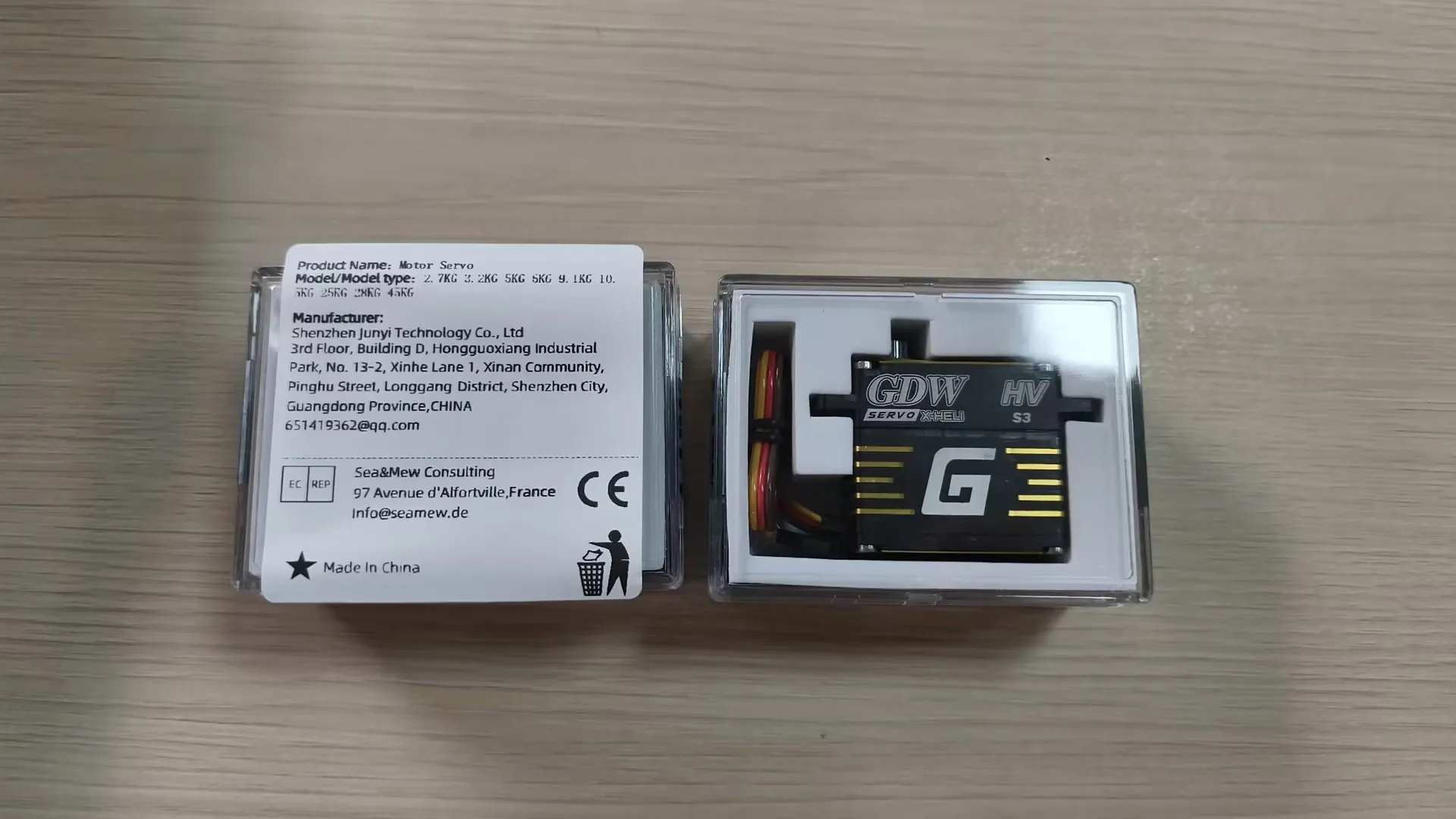 GDW DS190C 10.5KG DS1906A 3.2KG DS031MG 2.7KG DS041MG 5KG DS1901C 6KG Micro Digital Servo For RC 450 Helicopter Fixed-Wing Parts
GDW DS190C 10.5KG DS1906A 3.2KG DS031MG 2.7KG DS041MG 5KG DS1901C 6KG Micro Digital Servo For RC 450 Helicopter Fixed-Wing Parts