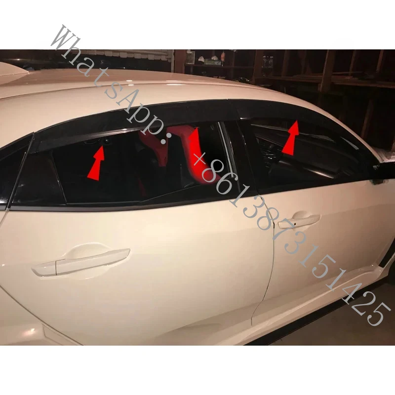 Suitable FK7 FK8 Type R Carbon Fiber Window Rain Visor Sunshade
Suitable FK7 FK8 Type R Carbon Fiber Window Rain Visor Sunshade