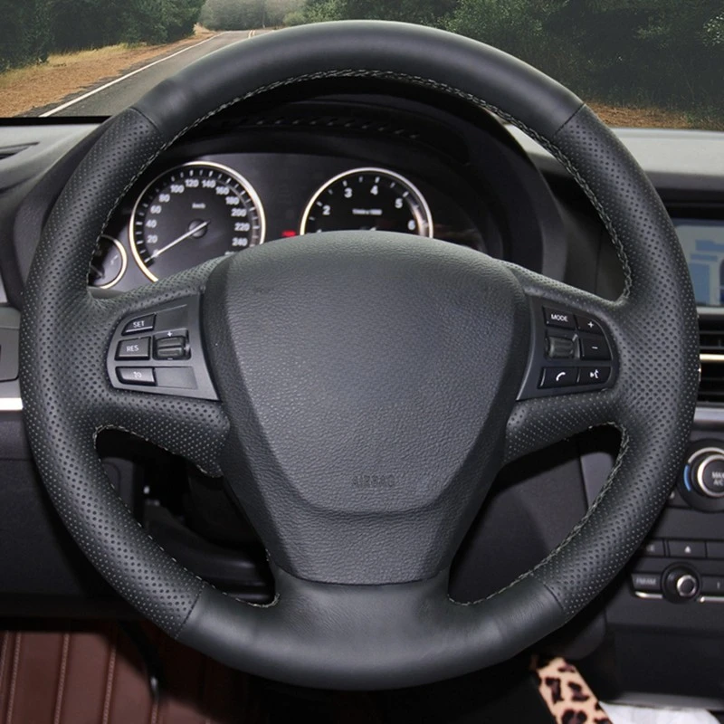 Customize DIY Micro Fiber Leather Car Steering Wheel Cover For BMW F15 X5 2014 F25 X3 2011 2012 2013 2014 2015-2017 Car Interior
Customize DIY Micro Fiber Leather Car Steering Wheel Cover For BMW F15 X5 2014 F25 X3 2011 2012 2013 2014 2015-2017 Car Interior