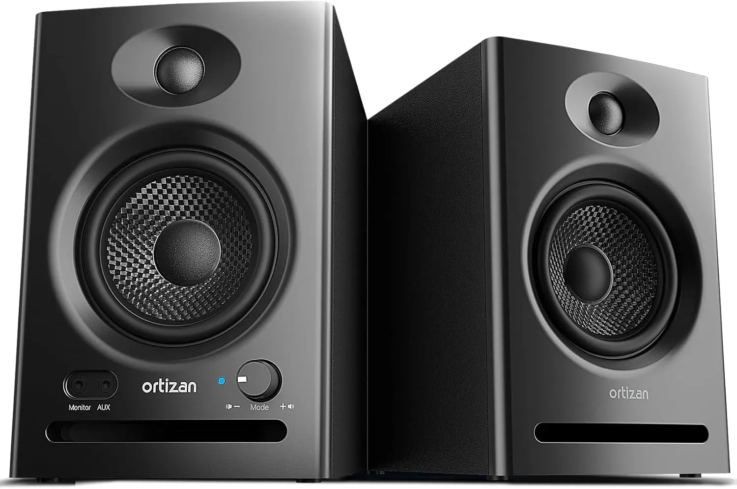 Dual-Mode Studio Monitors with Bluetooth 5.3, Active Speakers for Music Production and Gaming (Pair, Black)
Dual-Mode Studio Monitors with Bluetooth 5.3, Active Speakers for Music Production and Gaming (Pair, Black)