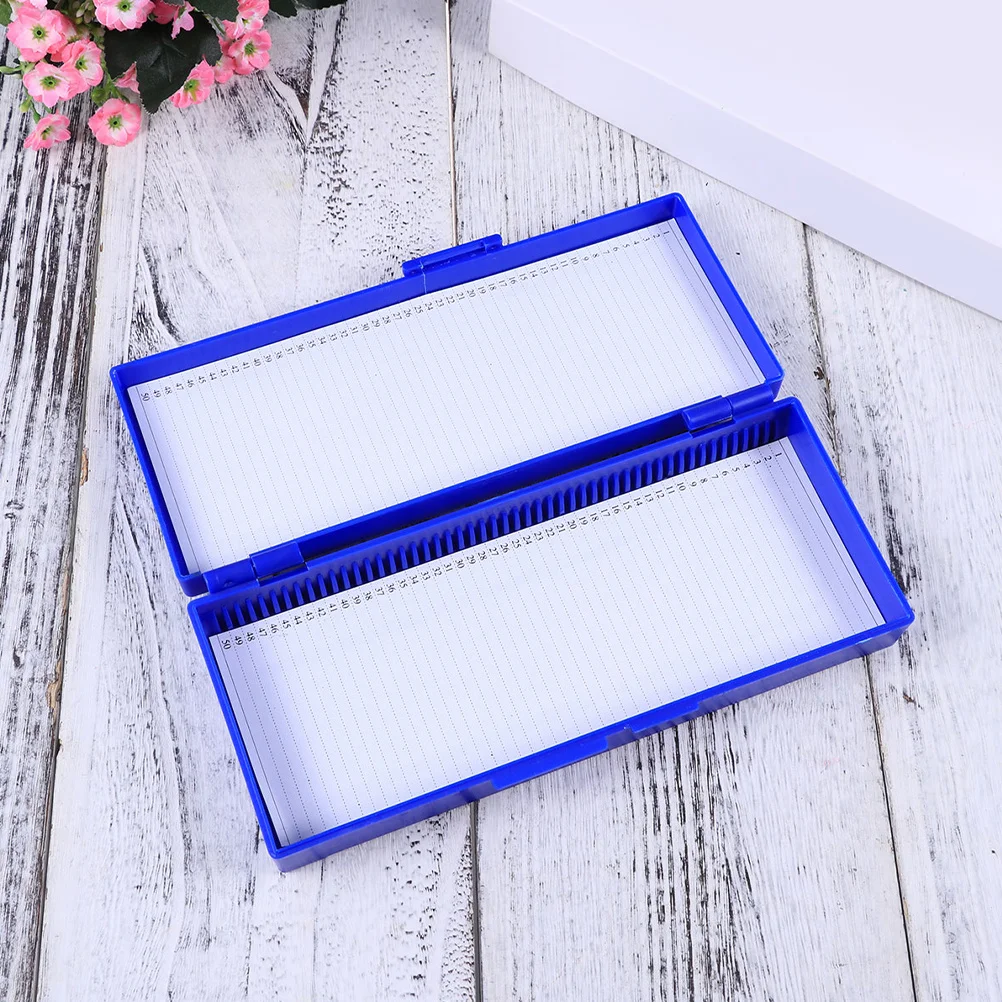 2 Pcs Microscope Storage Cabinet Container Slides Glass Case Accessories 
2 Pcs Microscope Storage Cabinet Container Slides Glass Case Accessories
