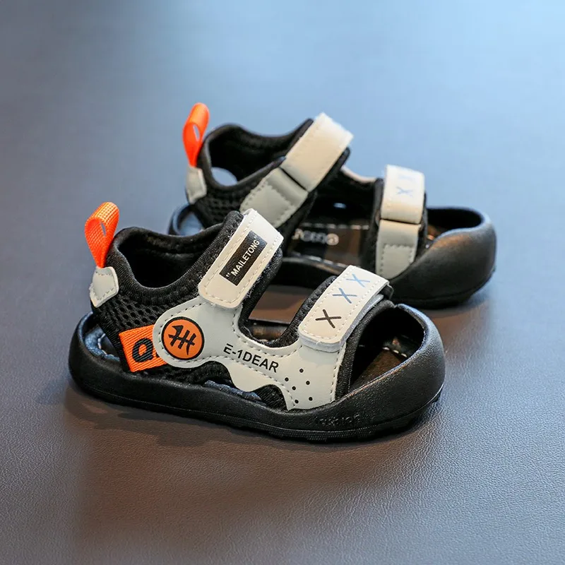 Boys Half Closed Toe Sport Sandals Kids Breathable Anti-collision Summer Shoes Double Strap Non-slip Outdoor Casual Sandals
Boys Half Closed Toe Sport Sandals Kids Breathable Anti-collision Summer Shoes Double Strap Non-slip Outdoor Casual Sandals