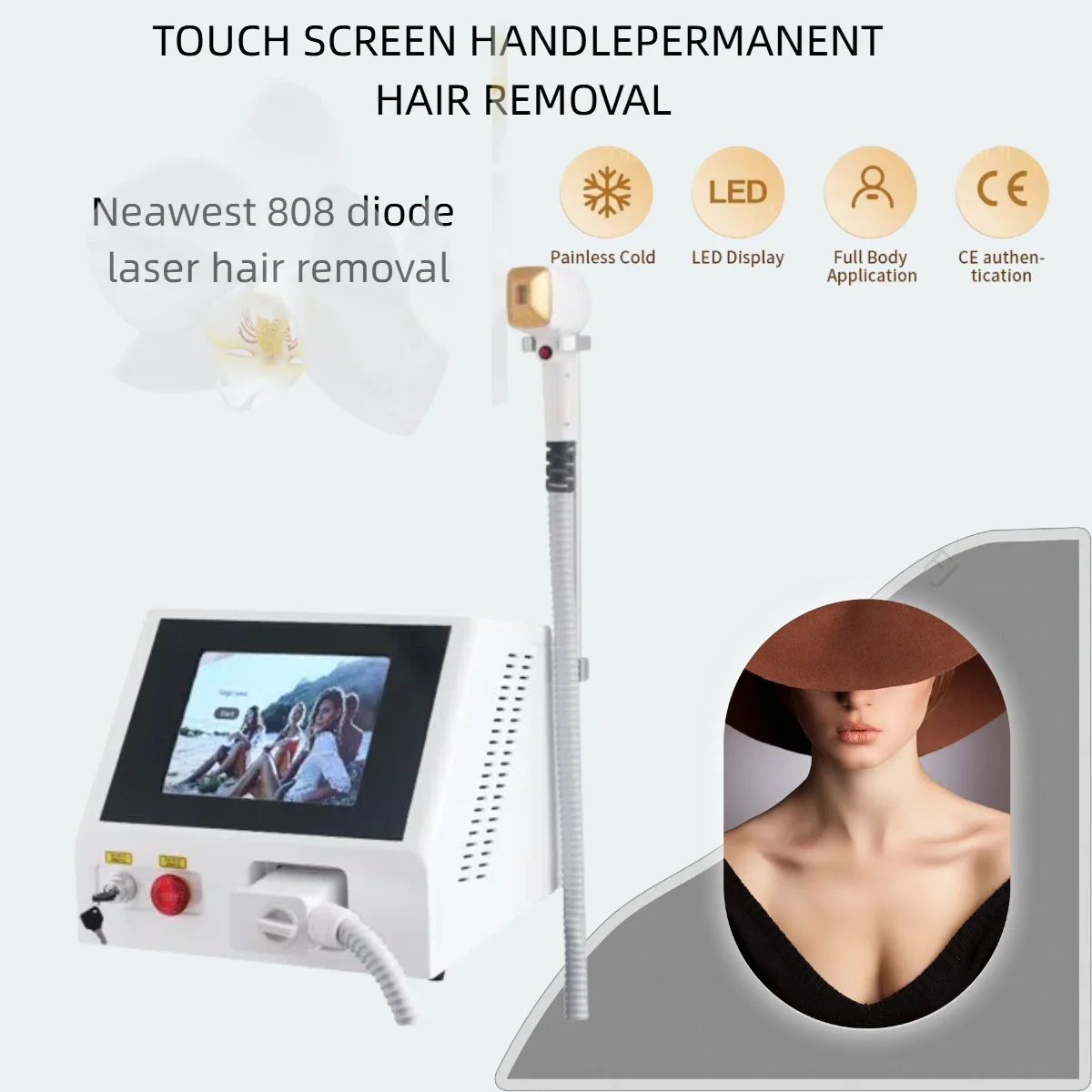 Triple Wavelength 808nm Skin Rejuvenation Ice Platinum Depilacion 3 Waves 755 1064 808nm Diode Laser Hair Removal Machine
Triple Wavelength 808nm Skin Rejuvenation Ice Platinum Depilacion 3 Waves 755 1064 808nm Diode Laser Hair Removal Machine