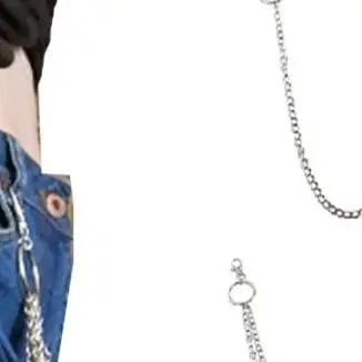 1/2/3 слоя, длинный металлический пояс-цепочка, рок-панк, крючок, брюки, поясное звено, металлический кошелек-цепочка, брелок, кольцо, зажим, брелок в стиле хип-хоп
1/2/3 слоя, длинный металлический пояс-цепочка, рок-панк, крючок, брюки, поясное звено, металлический кошелек-цепочка, брелок, кольцо, зажим, брелок в стиле хип-хоп