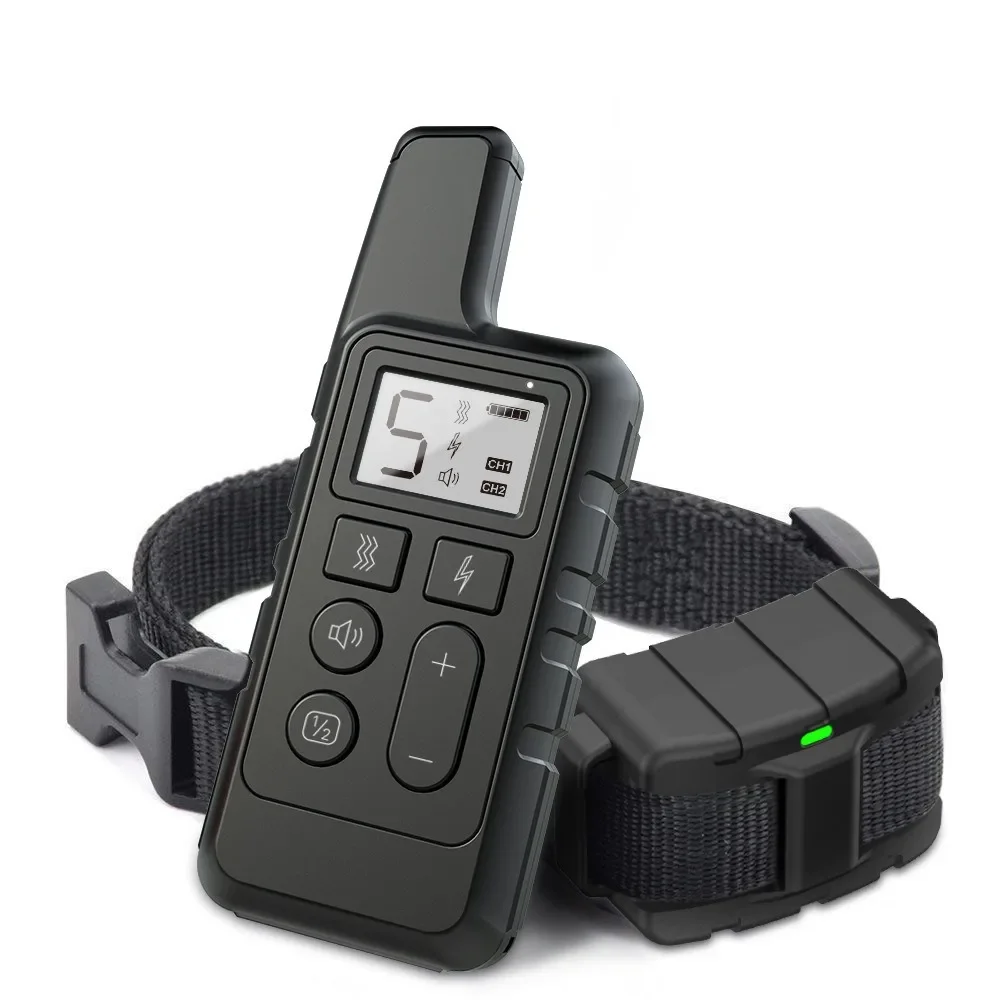 Pet Trainer Dog Anti Barking Device Remote Control Training Collar
Pet Trainer Dog Anti Barking Device Remote Control Training Collar