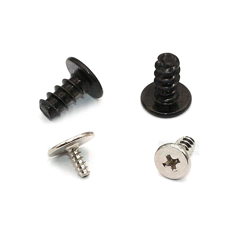 100Pcs M2.2 M2.3 M2.5 M3 M3.5 Nickel/Zinc Plated Steel Cross Phillips Super Ultra Thin Flat Wafer Head Self-tapping Wood Screw
100Pcs M2.2 M2.3 M2.5 M3 M3.5 Nickel/Zinc Plated Steel Cross Phillips Super Ultra Thin Flat Wafer Head Self-tapping Wood Screw