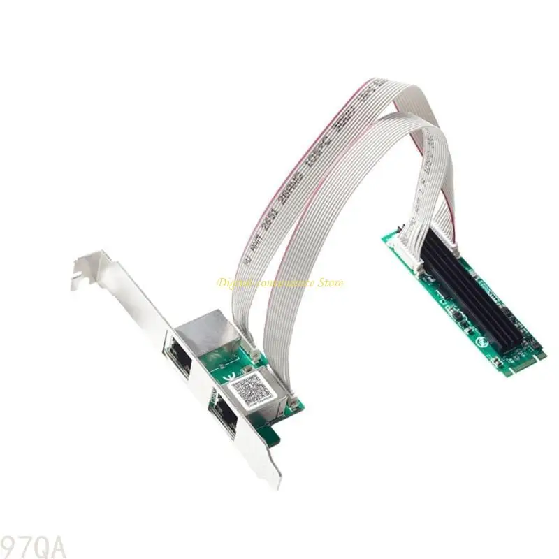 97QA M.2 RJ45 Adapters Adapters RTL8125B Чип M.2 Gigabit Ethernets NetworkCard 2.5G
97QA M.2 RJ45 Adapters Adapters RTL8125B Чип M.2 Gigabit Ethernets NetworkCard 2.5G