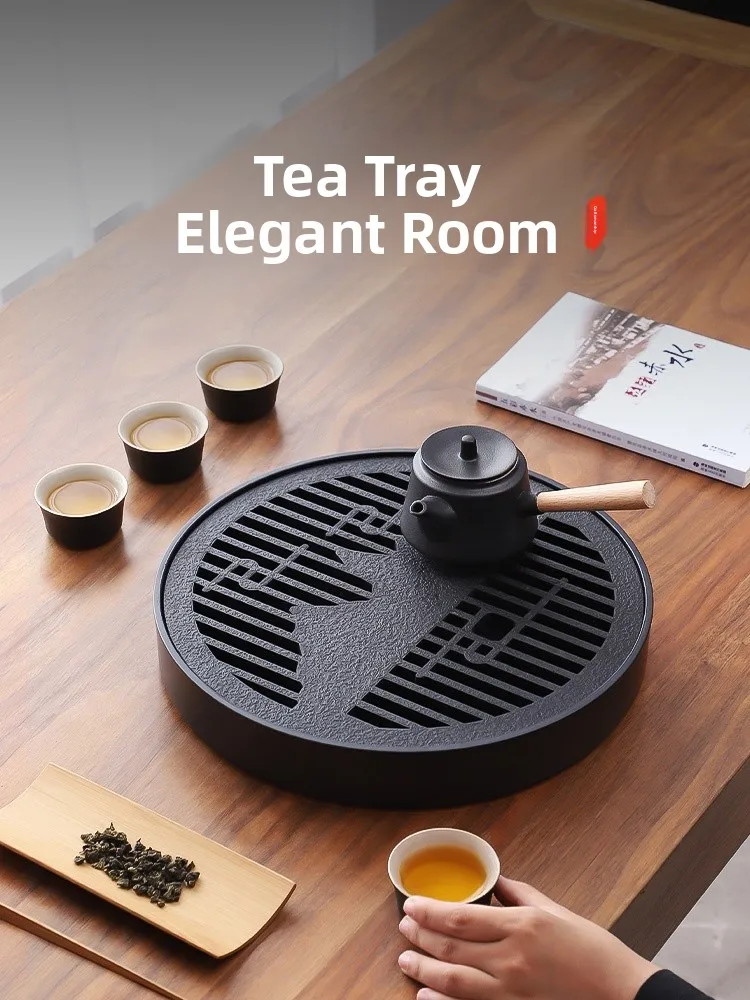High-End Ceramic Tea Tray round Drainage Plate Home Use Tea Sea Drying Bubble Small Tea Table Water Storage Dish New 2026
High-End Ceramic Tea Tray round Drainage Plate Home Use Tea Sea Drying Bubble Small Tea Table Water Storage Dish New 2026