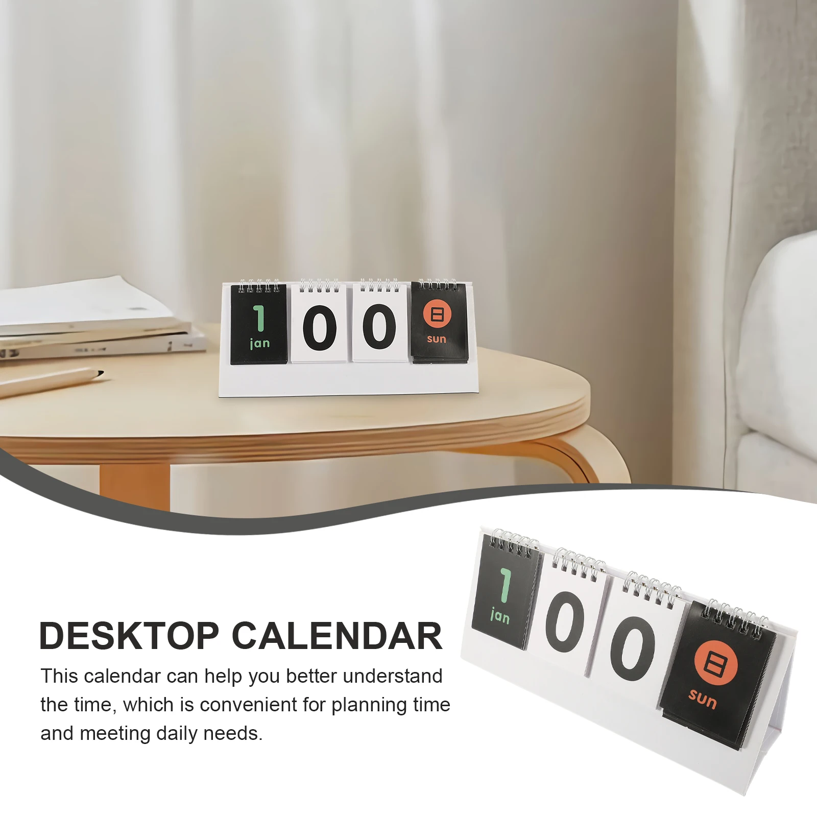 Creative Perpetual Desk Calendar Reusable Modern Countdown Score Board Flip Page D Day Design Home Office Gift
Creative Perpetual Desk Calendar Reusable Modern Countdown Score Board Flip Page D Day Design Home Office Gift
