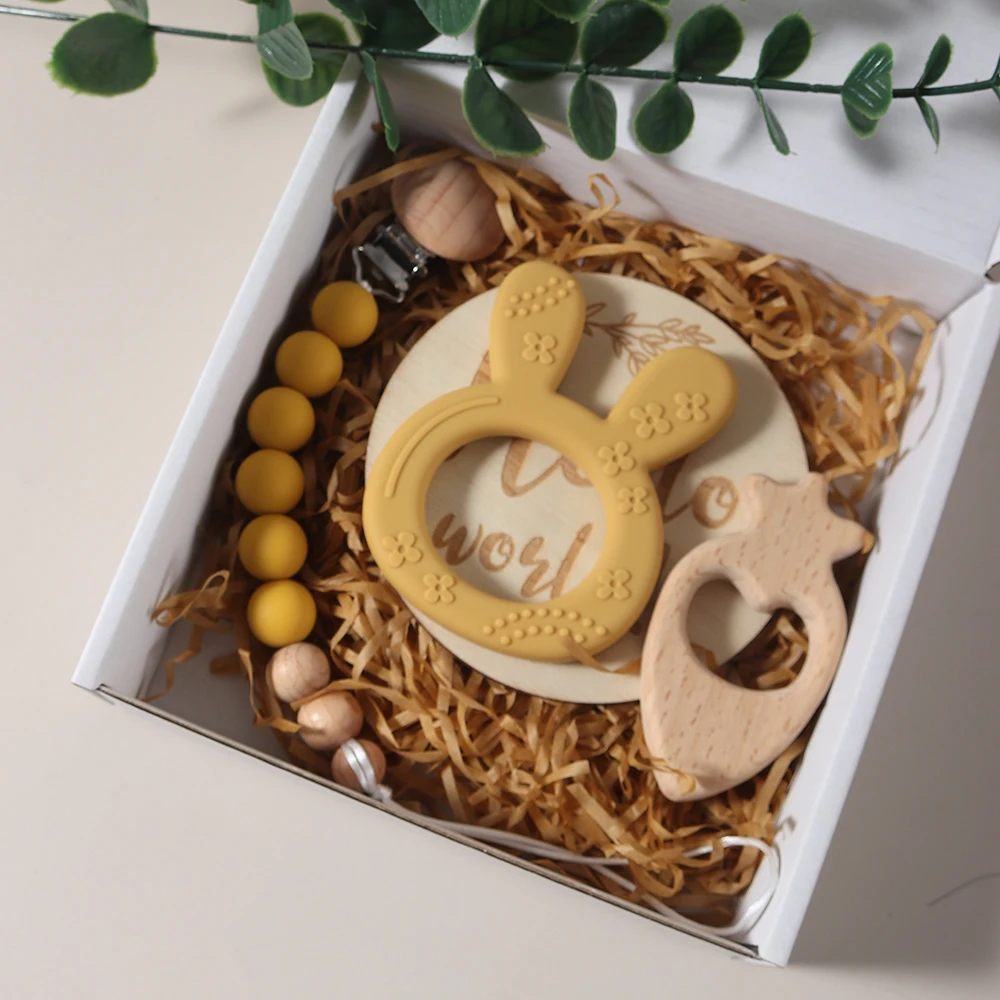 Baby gift set teething toy gift box pacifier chain infant essentials easter bunny cute memory milestone props newborn
Baby gift set teething toy gift box pacifier chain infant essentials easter bunny cute memory milestone props newborn
