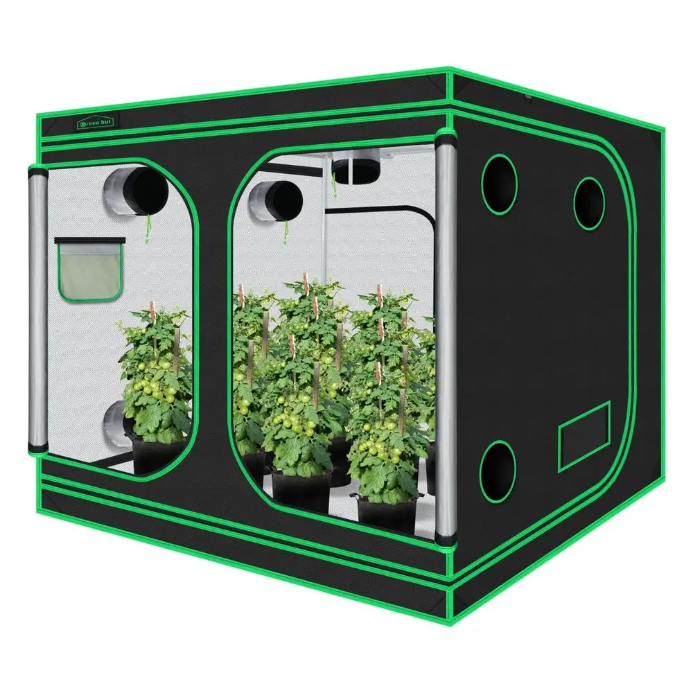Tent 96x96x78, High Reflective Mylar Dark Room with Observation Window, Removable Floor Tray and Tool Bag for Indoor Plant Grow
Tent 96x96x78, High Reflective Mylar Dark Room with Observation Window, Removable Floor Tray and Tool Bag for Indoor Plant Grow