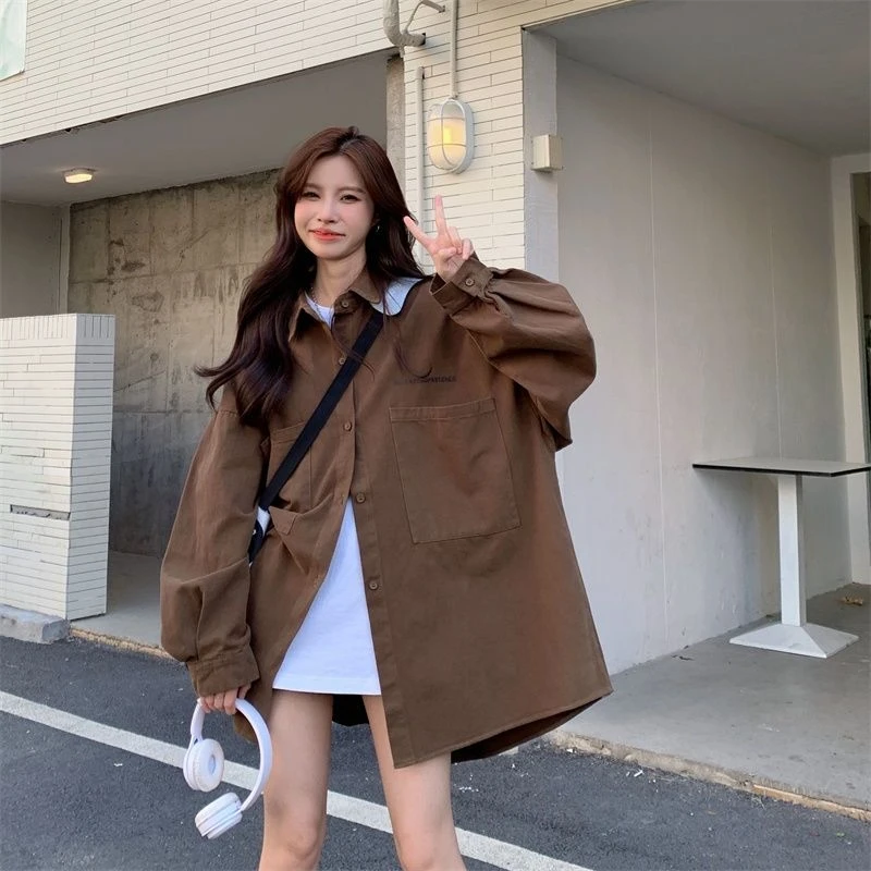Extra Large 300 Pou Design Sense Small ence Big ket Long Sve Jaet Men Women Spring Autumn Loose BF Casual Sl...
Extra Large 300 Pou Design Sense Small ence Big ket Long Sve Jaet Men Women Spring Autumn Loose BF Casual Sl...