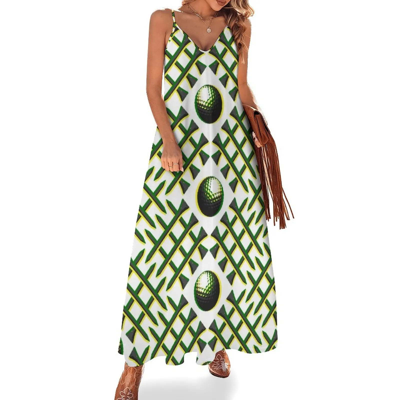 Going to the Masters Sleeveless Long Dress sensual sexy dress for women dresses summer wedding dresses for woman Dress
Going to the Masters Sleeveless Long Dress sensual sexy dress for women dresses summer wedding dresses for woman Dress