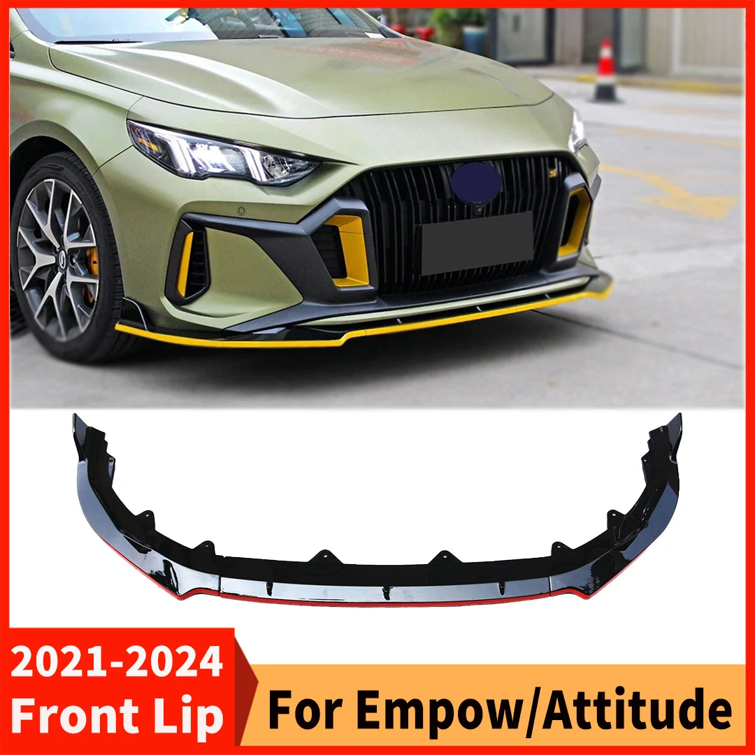 Front Splitter Guard Bumper Lip For Dodge Attitude or GAC Motor Trumpchi Empow 2021-2024 Cover Chin Diffuser Tuning Accessories
Front Splitter Guard Bumper Lip For Dodge Attitude or GAC Motor Trumpchi Empow 2021-2024 Cover Chin Diffuser Tuning Accessories
