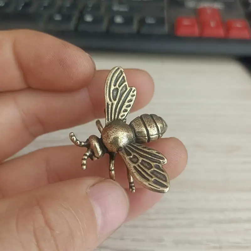Solid Brass Insect Honeybee Figurines Miniatures Tea Pet Funny Beetle Crafts Collection Desktop Small Ornaments Home Decorations
Solid Brass Insect Honeybee Figurines Miniatures Tea Pet Funny Beetle Crafts Collection Desktop Small Ornaments Home Decorations