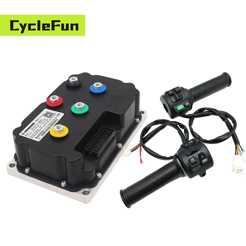 FarDriver ND72300 72V Sine Wave Controller 100A 2KW-3KW USB Cable Bluetooth With T08 Throttle For Electric Scooter Motorcycles
FarDriver ND72300 72V Sine Wave Controller 100A 2KW-3KW USB Cable Bluetooth With T08 Throttle For Electric Scooter Motorcycles
