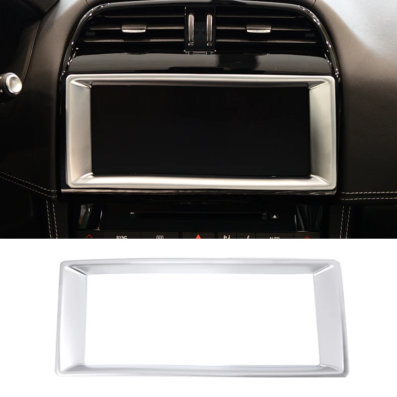 For Jaguar F-PACE 2016-2020 Car Accessories Interior Central Control Navigation Screen Frame Trim Cover ABS Chrome
For Jaguar F-PACE 2016-2020 Car Accessories Interior Central Control Navigation Screen Frame Trim Cover ABS Chrome