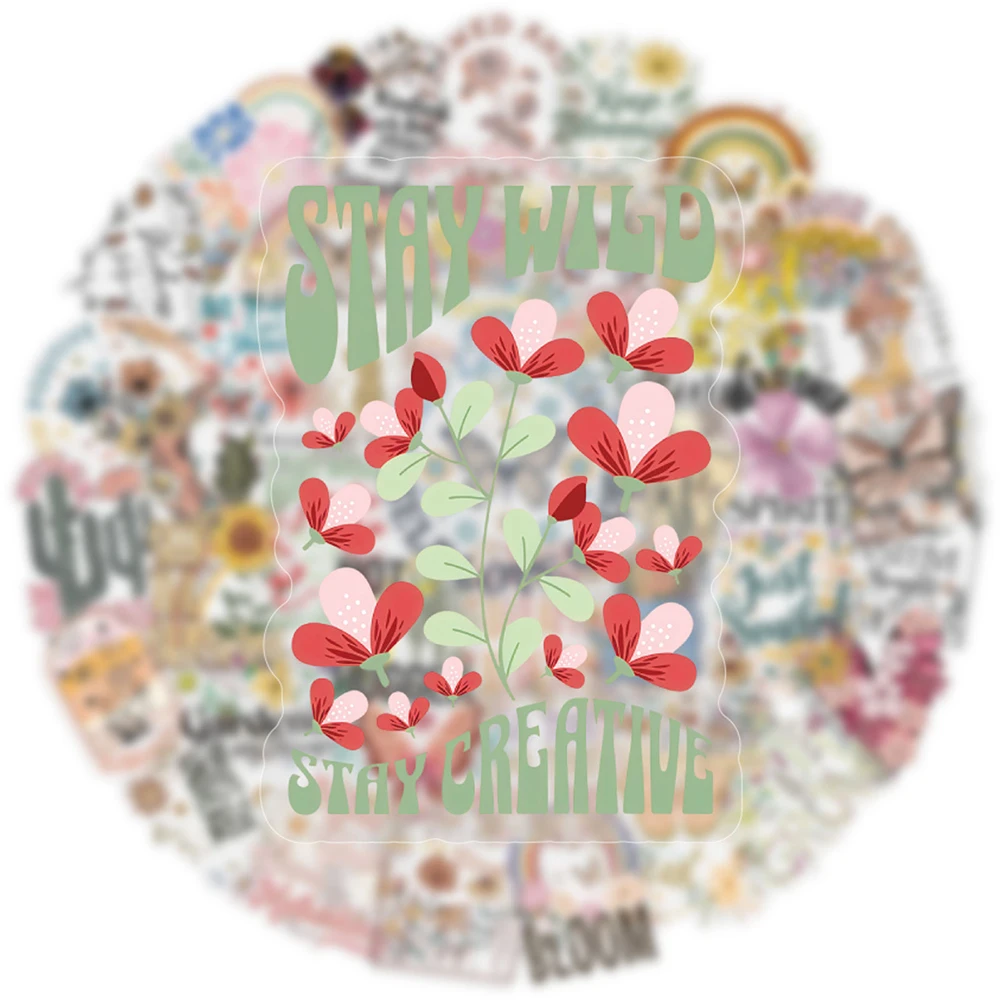 10/30/50pcs Retro Butterfly Plant Flower Cartoon Stickers Cute Aesthetic Decals Notebook Suitcase Phone Transparent PET Sticker
10/30/50pcs Retro Butterfly Plant Flower Cartoon Stickers Cute Aesthetic Decals Notebook Suitcase Phone Transparent PET Sticker