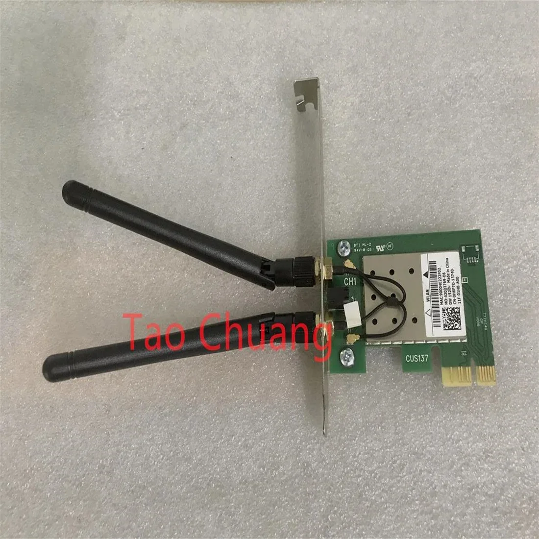 H6P7D FOR Dell DW1525 AR5BDT92 802.11n PCI Express Wireless LAN WiFi Card 0H6P7D
H6P7D FOR Dell DW1525 AR5BDT92 802.11n PCI Express Wireless LAN WiFi Card 0H6P7D