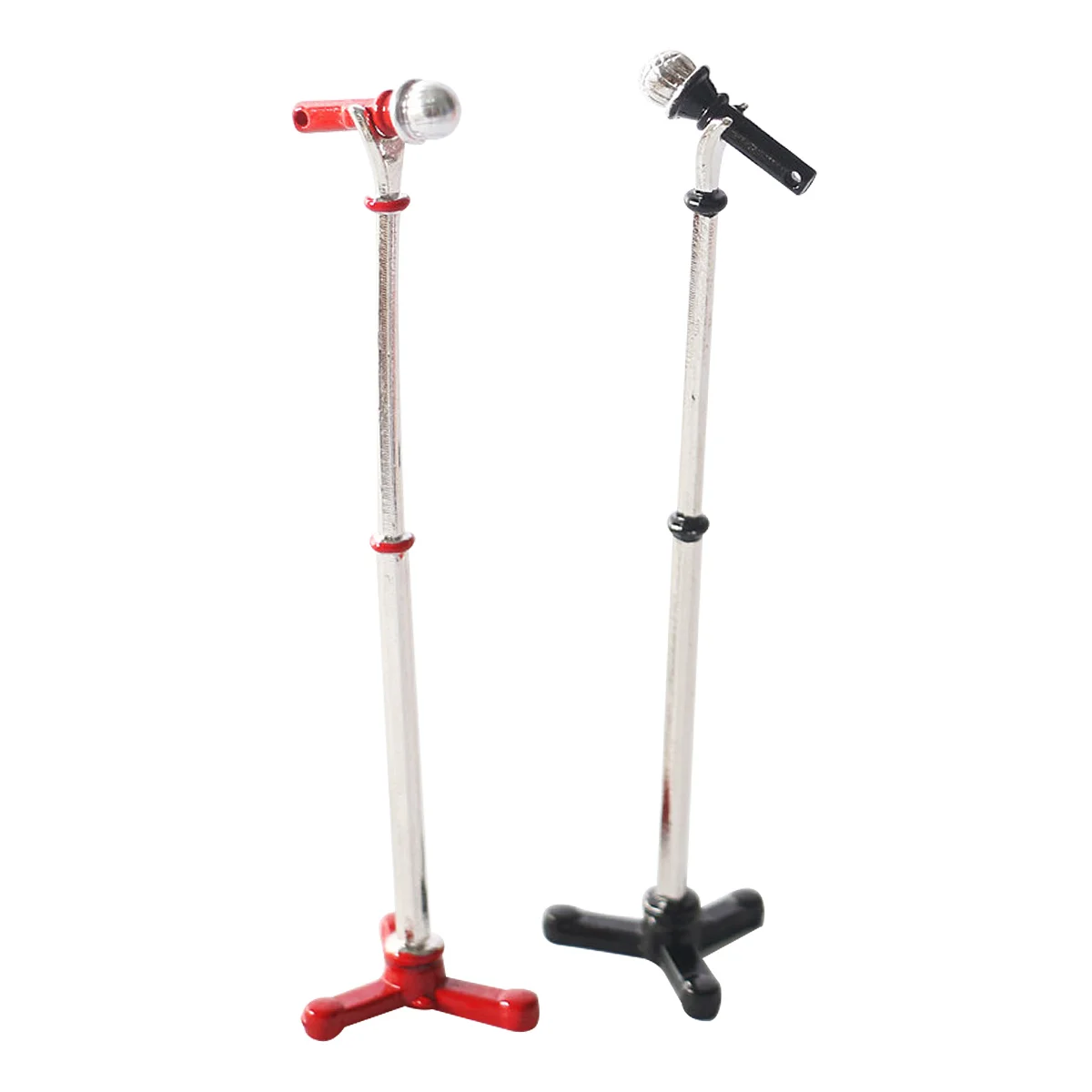 2 Sets Stand Microphone Mini Toys Small Adornment Furniture Model Dollhouse Accessories Alloy Child Miniature
2 Sets Stand Microphone Mini Toys Small Adornment Furniture Model Dollhouse Accessories Alloy Child Miniature