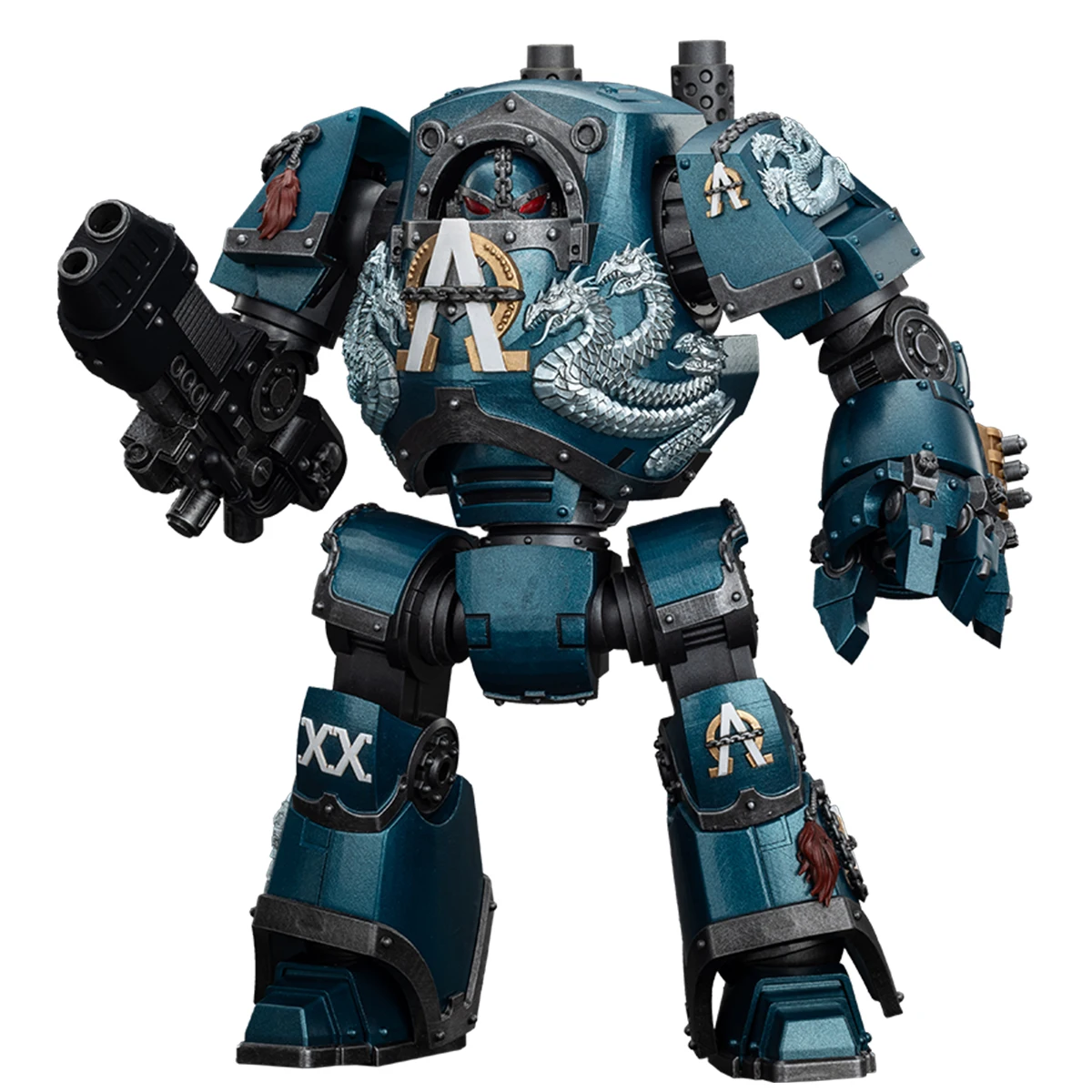 HiPlay JOYTOY Warhammer 1/18 Alpha Legion Contemptor Dreadnought with Gravis Plasma Cannon Action Figures
HiPlay JOYTOY Warhammer 1/18 Alpha Legion Contemptor Dreadnought with Gravis Plasma Cannon Action Figures